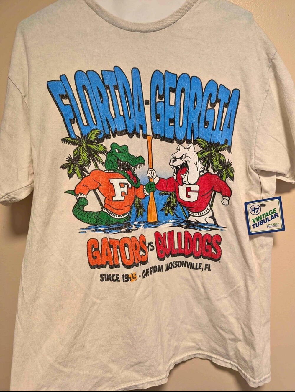 Vintage style Bulldogs/ Gators Tee